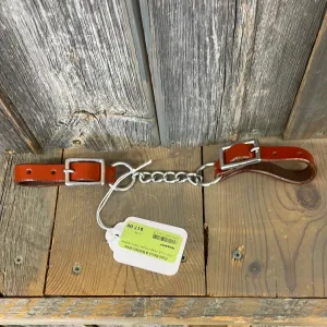 TKHA9957 Chin Curb Strap-Single Chain Leather