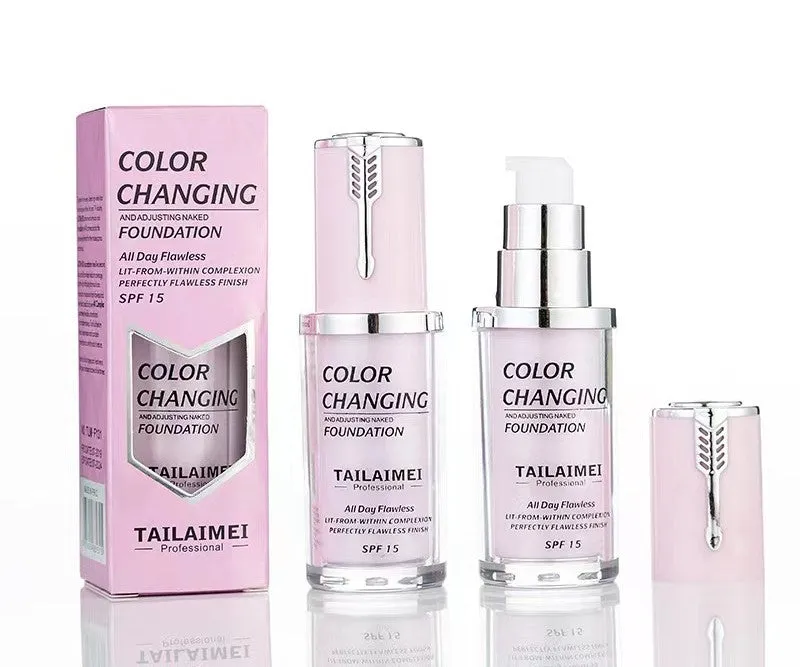 TLM Flawless Colour Changing Foundation