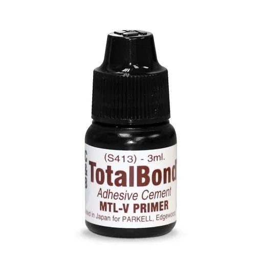 TotalBond MTL V-Primer, 3 ml bottle. For priming noble and precious alloys