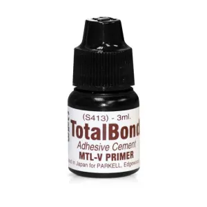 TotalBond MTL V-Primer, 3 ml bottle. For priming noble and precious alloys