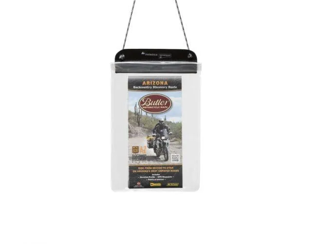 Touratech waterdichte tas voor documenten of mobiele telefoon