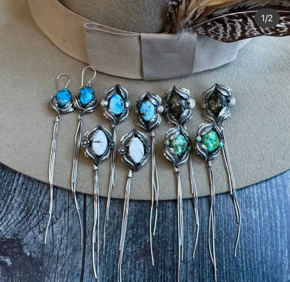 Treasure Mountain Convertible Flora Earrings