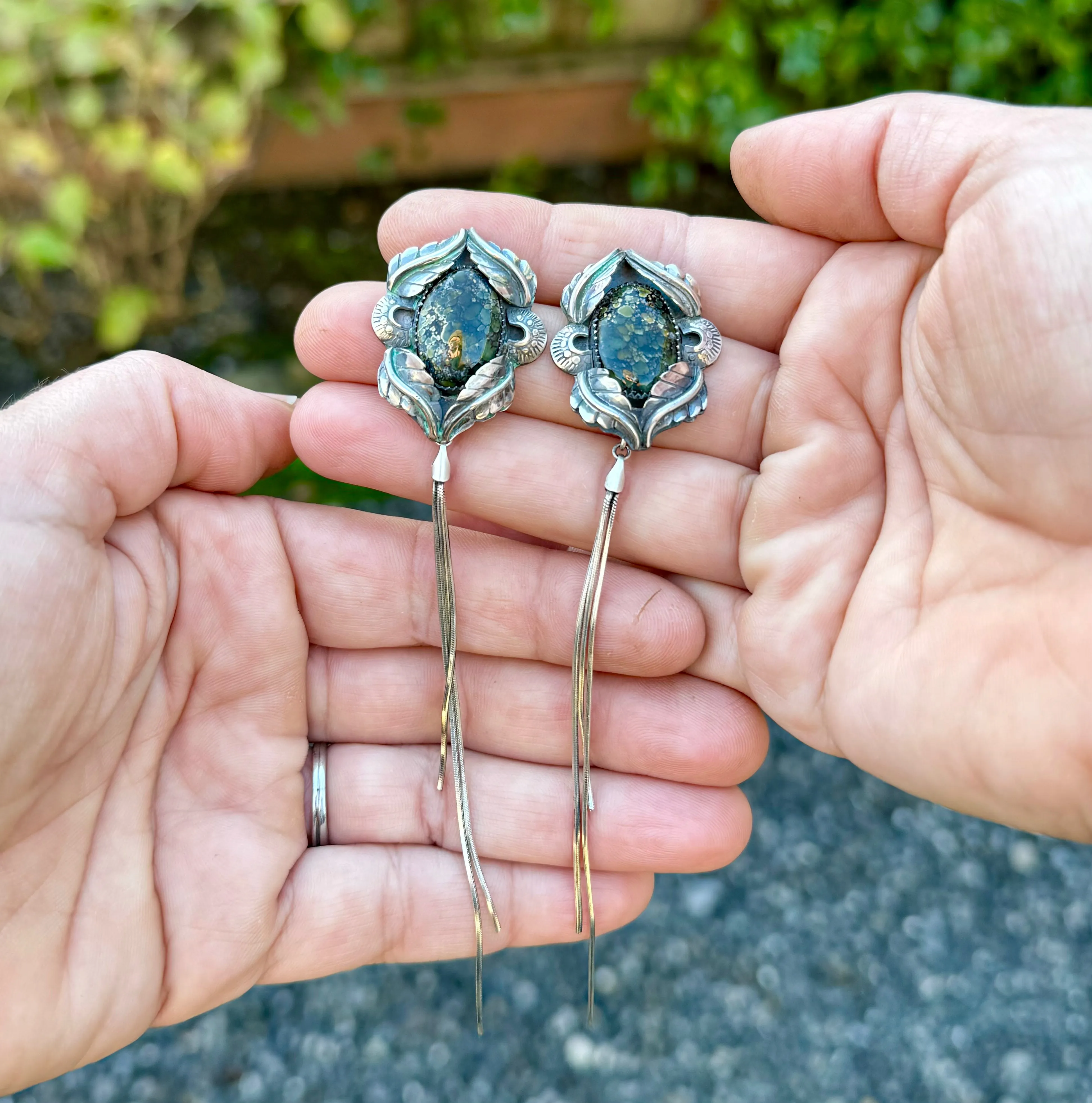 Treasure Mountain Convertible Flora Earrings