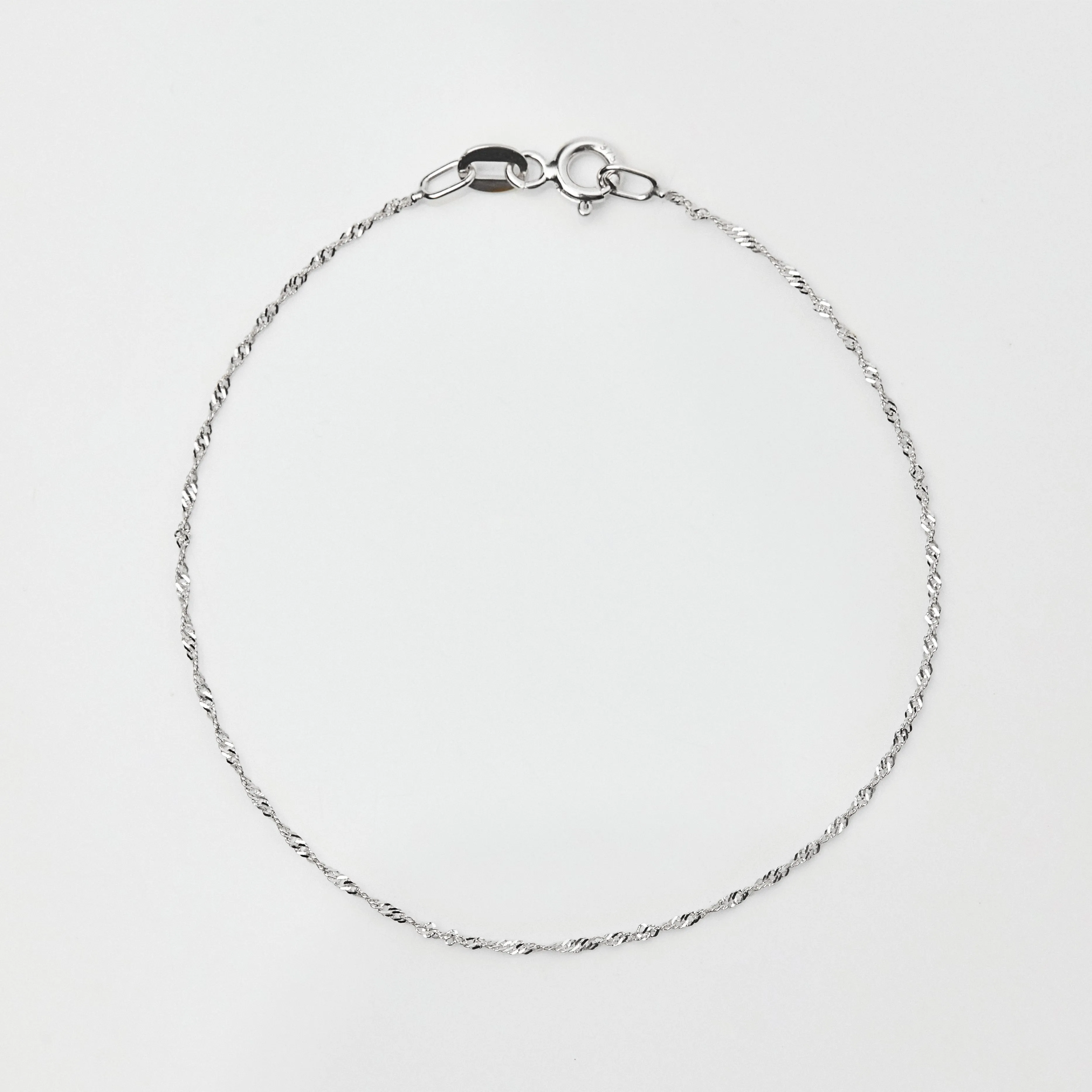 Treasured Dainty Singapore Chain Bracelet