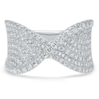 Twist Diamond Ring