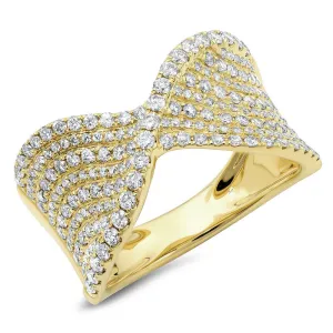 Twist Diamond Ring
