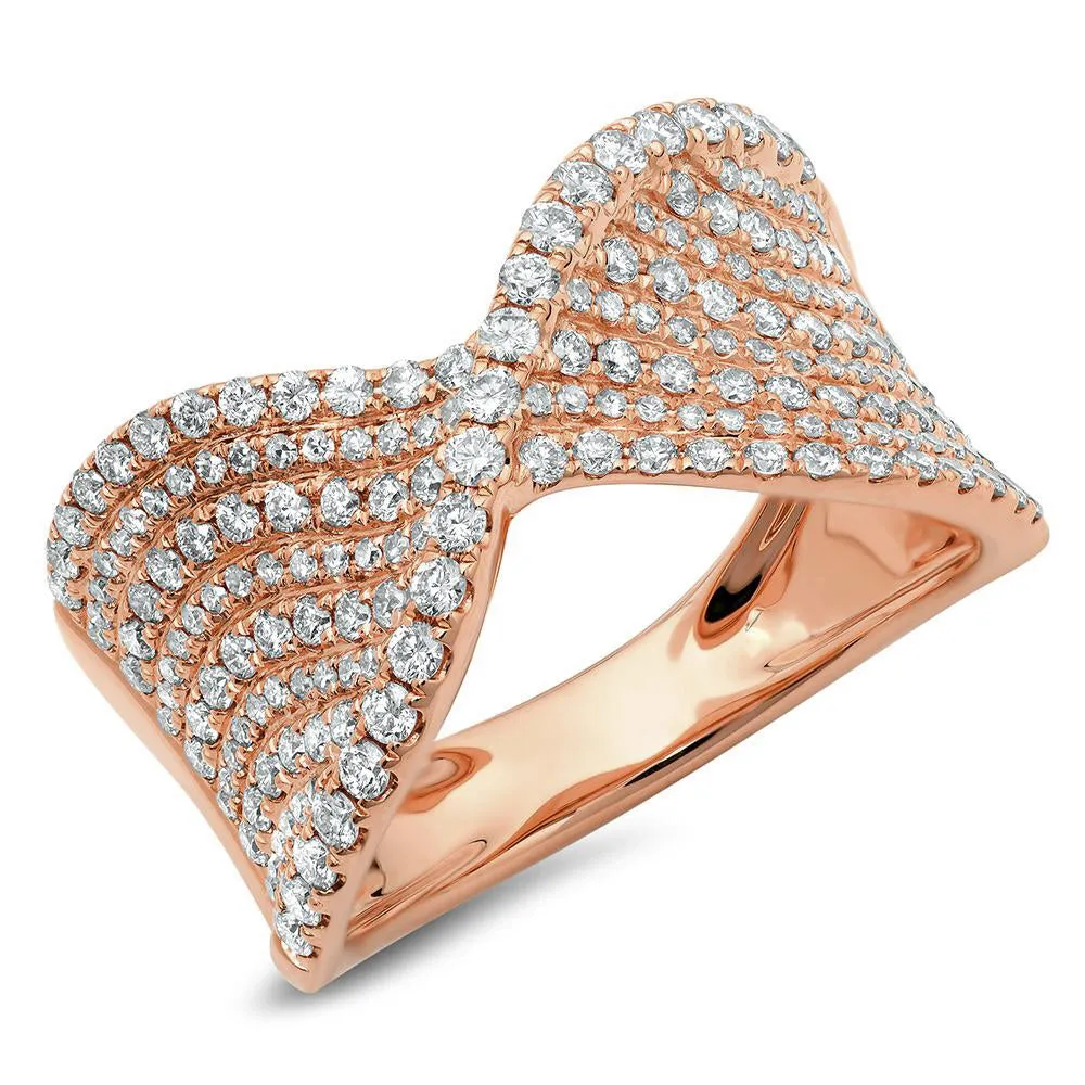 Twist Diamond Ring