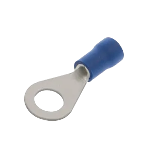 Unicrimp QBR12 Blue Ring Terminal- 12mm Hole (100 Pack)