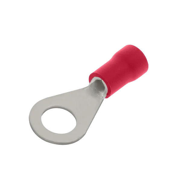 Unicrimp QRR12 Red Ring Terminal - 12mm Hole (100 Pack)