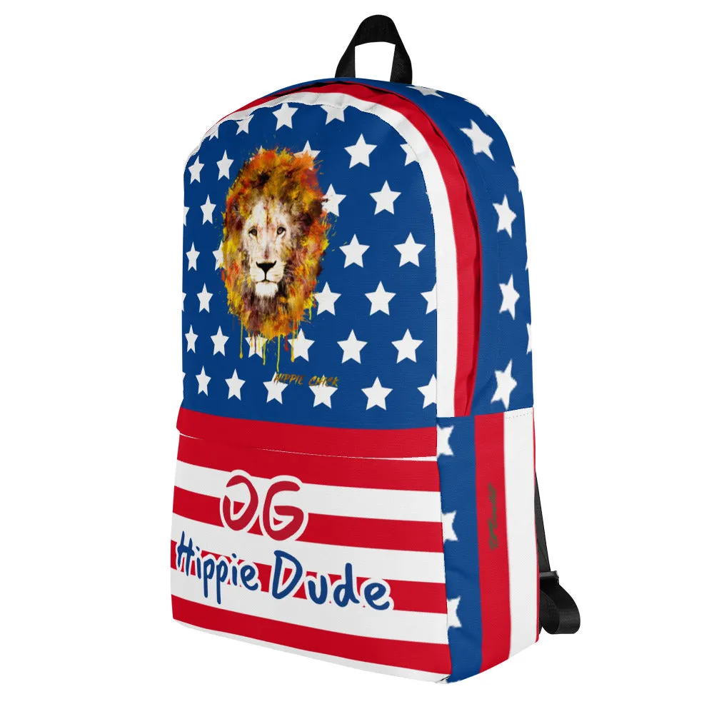 USA Backpack - OG Hippie Dude