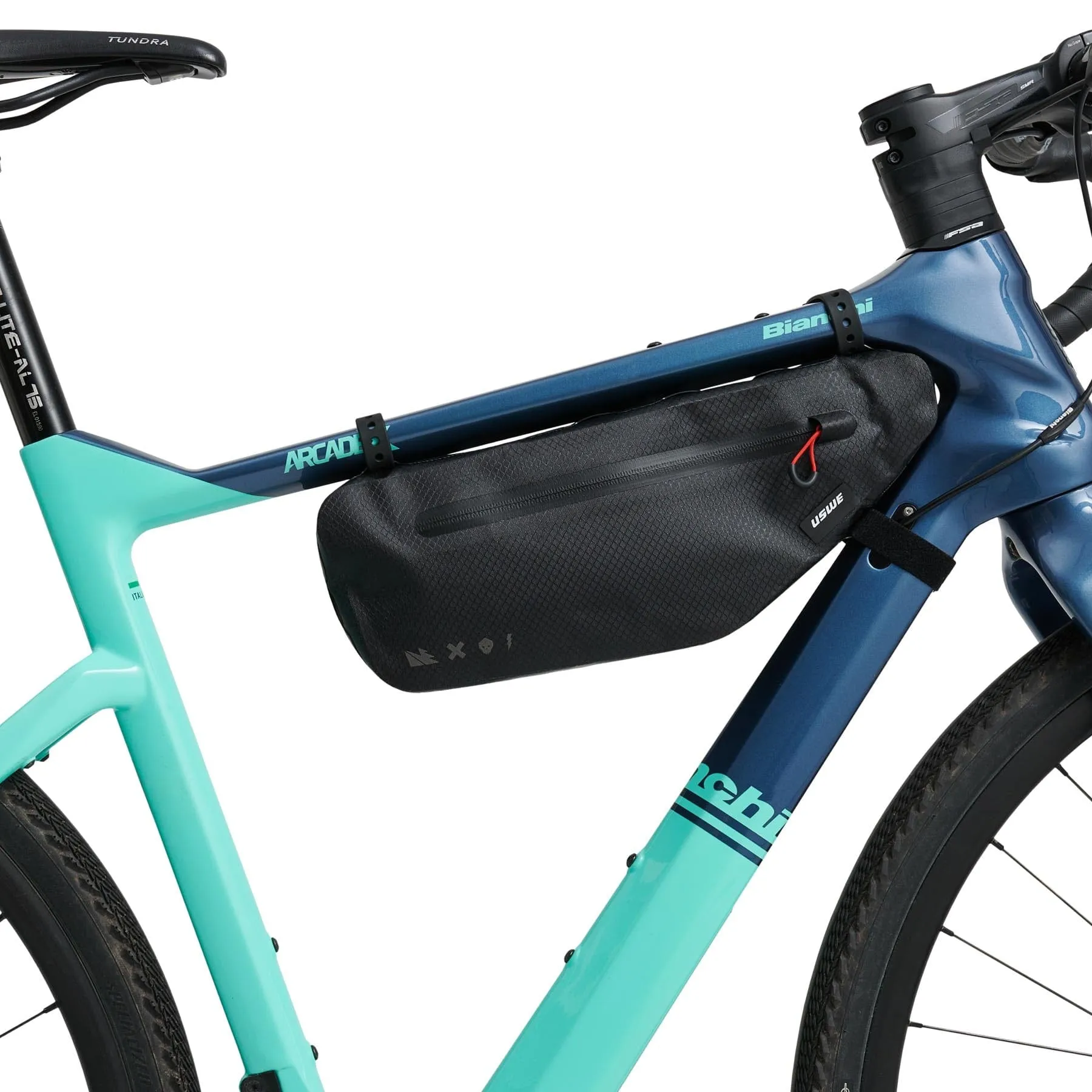 USWE Frame Small 2.6L Bikepacking Bag - Black