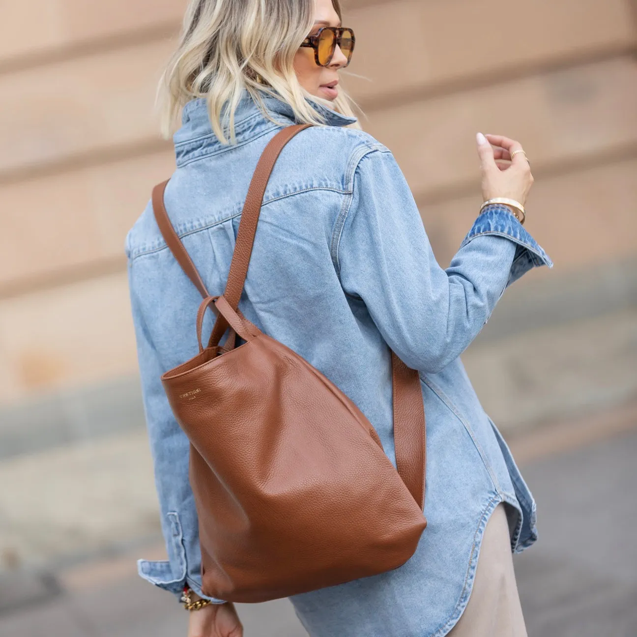 Vestirsi Bella Backpack Tan