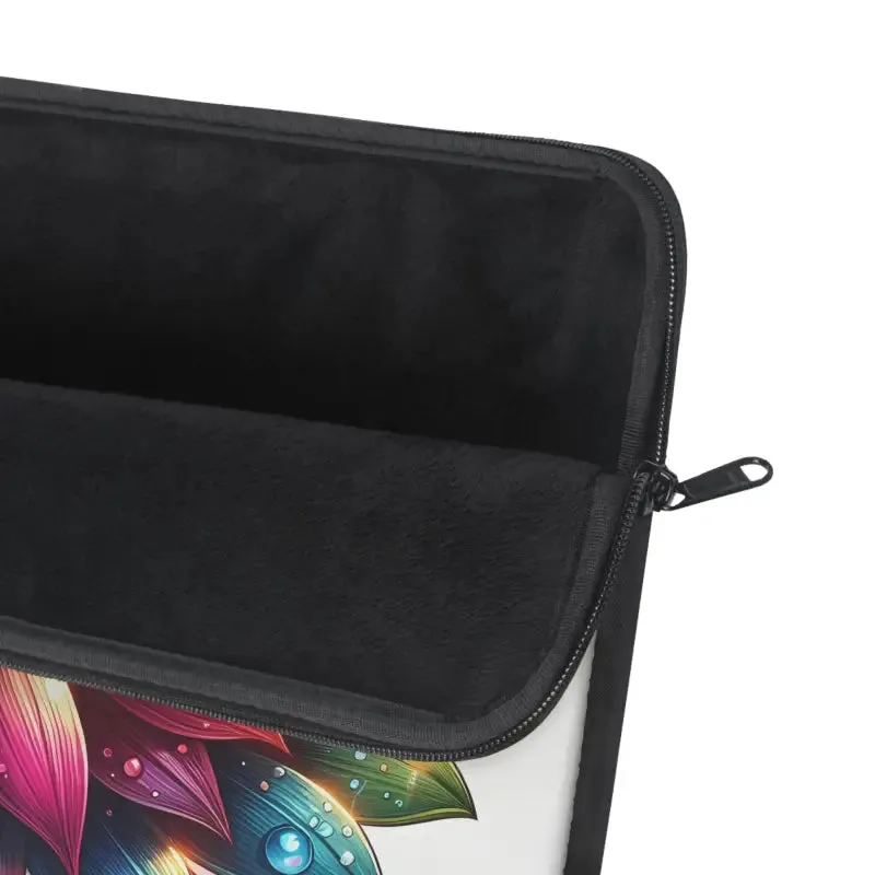 Vibrant Flower Laptop Sleeve for Trendy Fashion