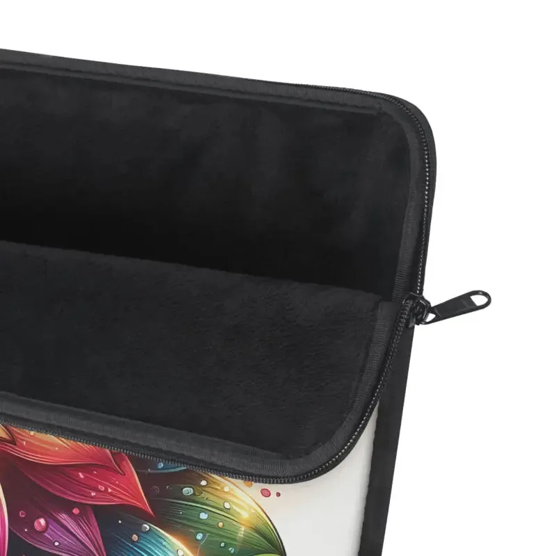 Vibrant Flower Laptop Sleeve for Trendy Fashion