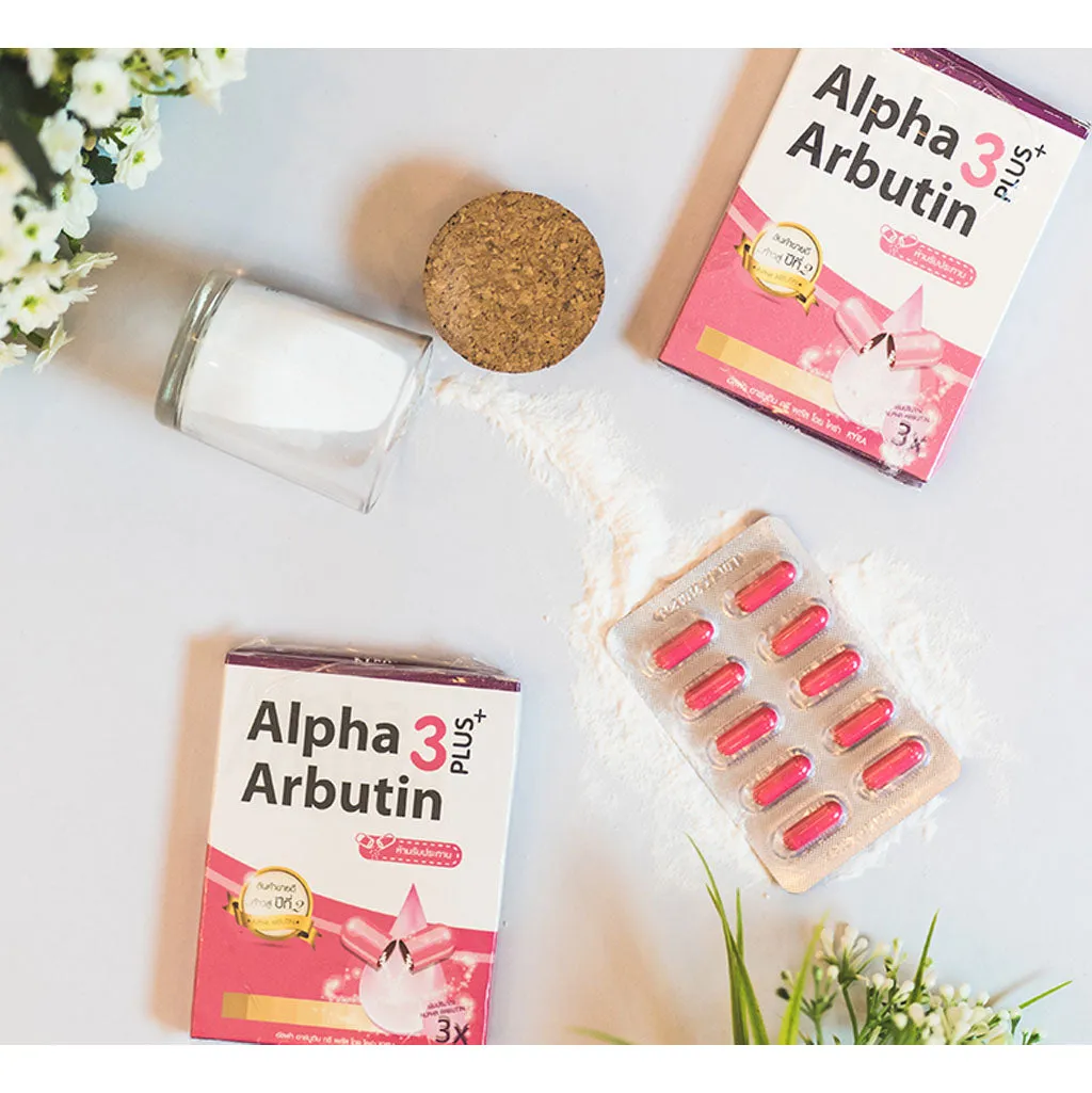 Viên Kích Trắng Alpha Arbutin 3 Plus