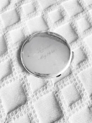 Vintage Sterling Silver “Louise” Compact by Birks