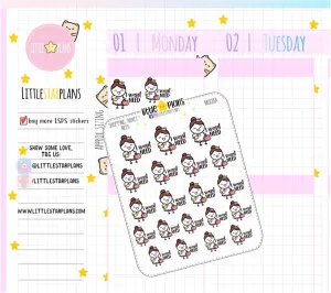 Want Shopping, Shopping Addict | Mimi Stickers