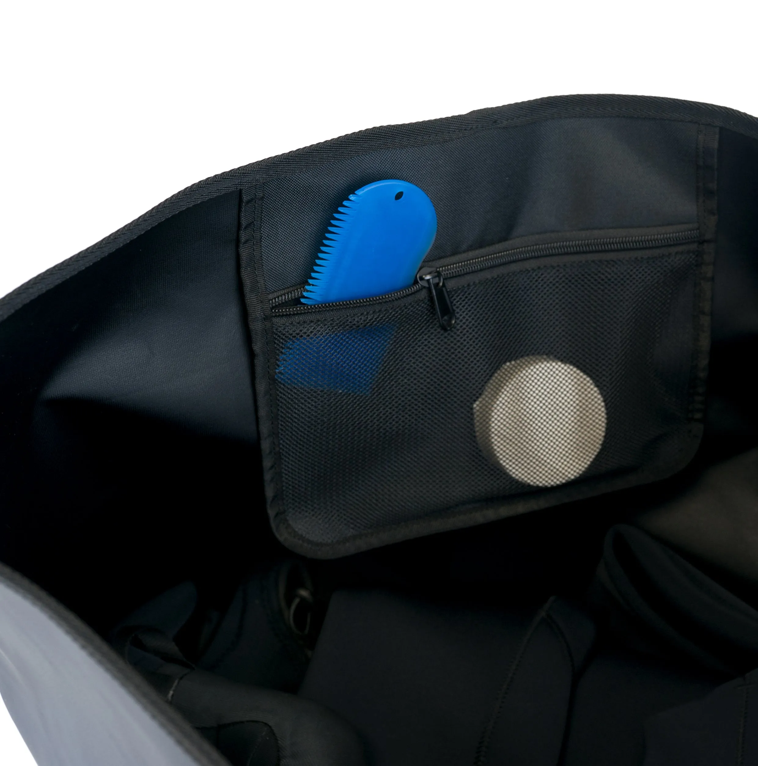 Waterproof Beach Bucket Bag - Black