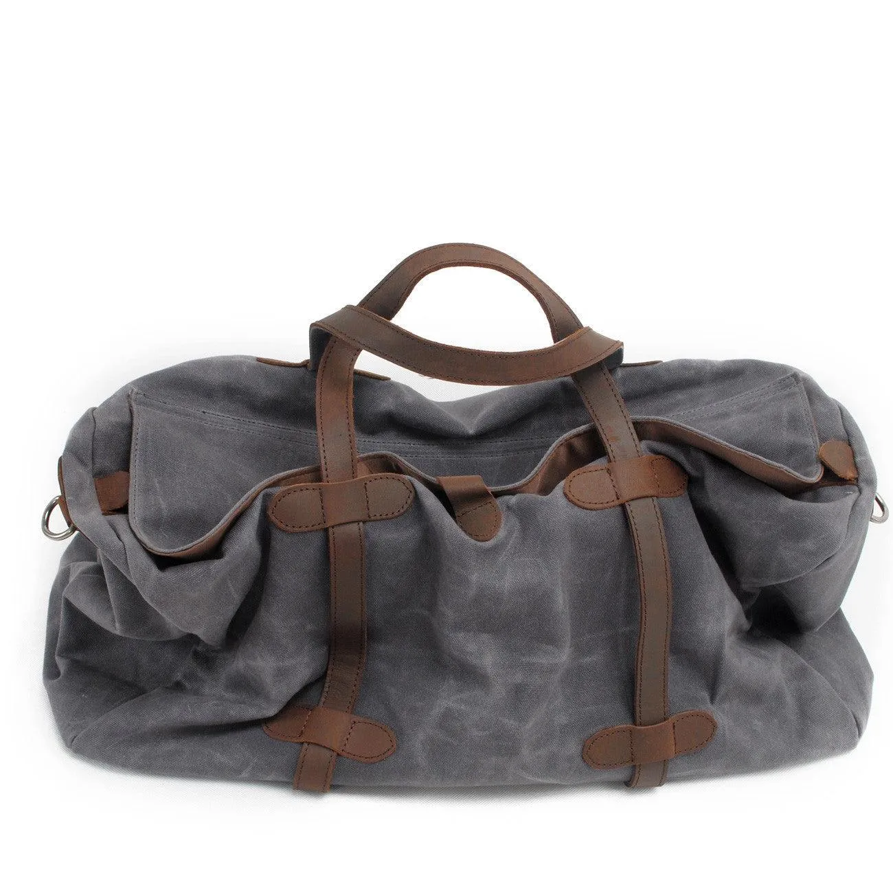 Waxed Canvas Duffle Bag Waterproof for Travel