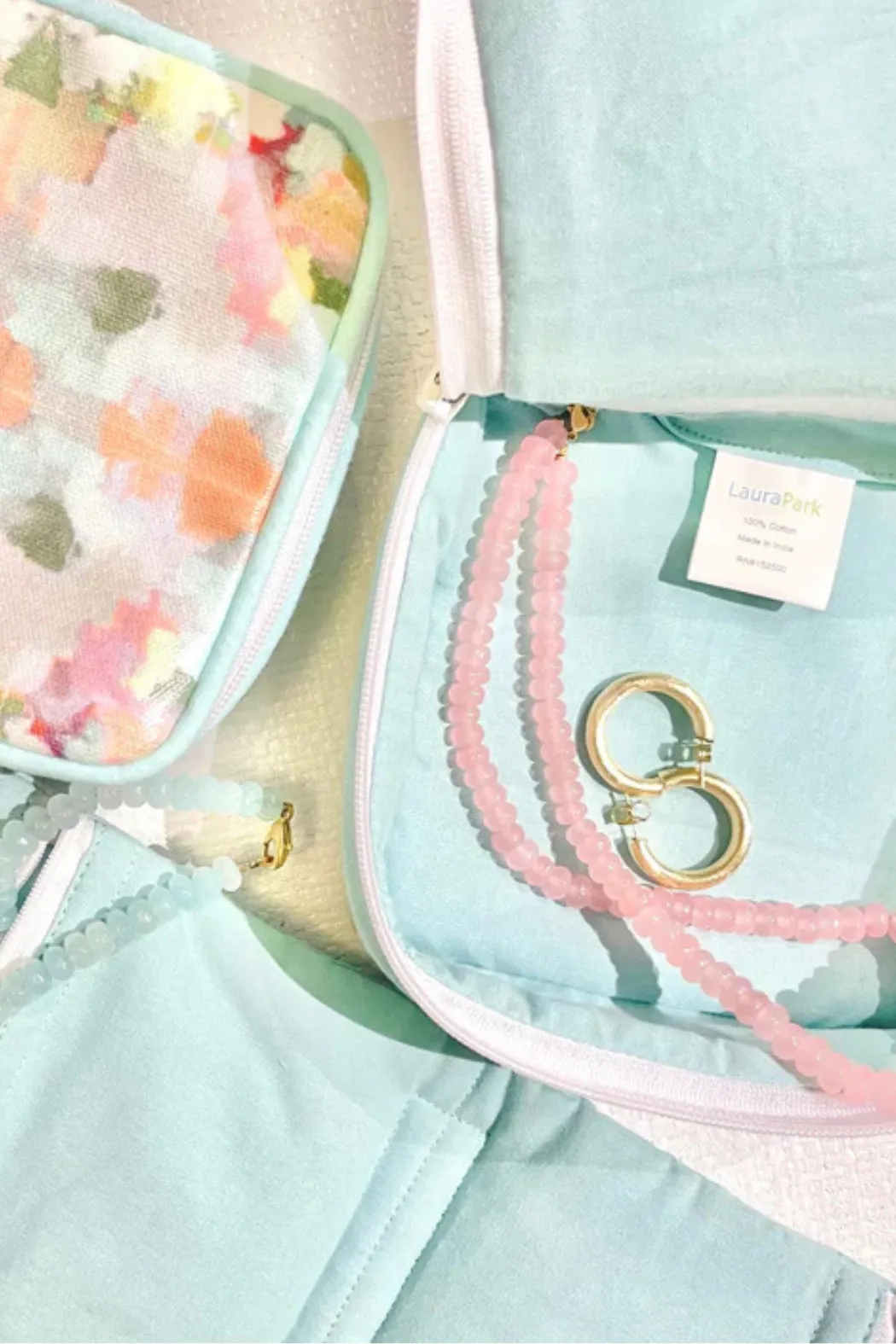 Waxed Cotton Jewelry Case
