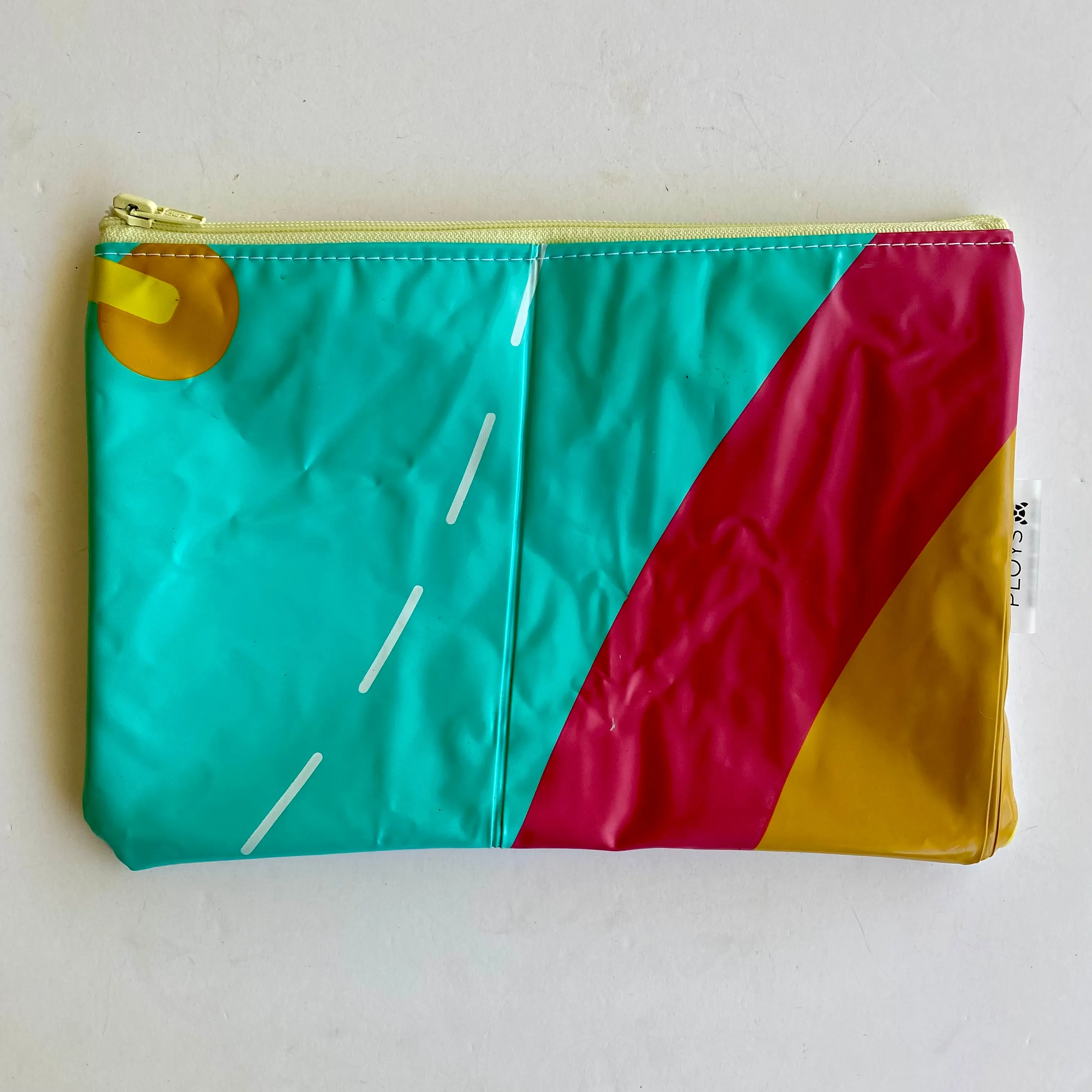 Wet Bag Medium, Zippered Pouch, Maxi Purse - ex inflatables - variety of colours