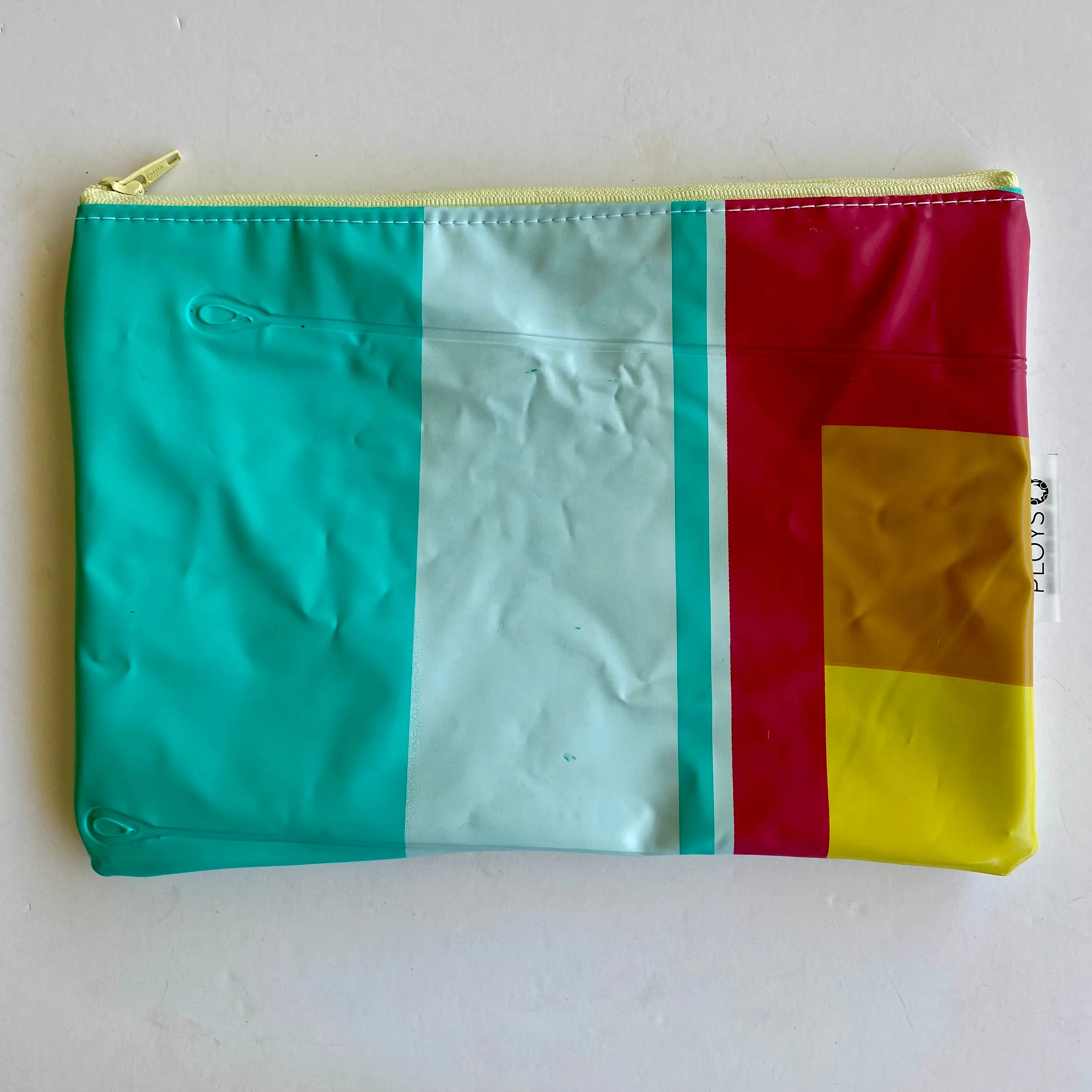 Wet Bag Medium, Zippered Pouch, Maxi Purse - ex inflatables - variety of colours