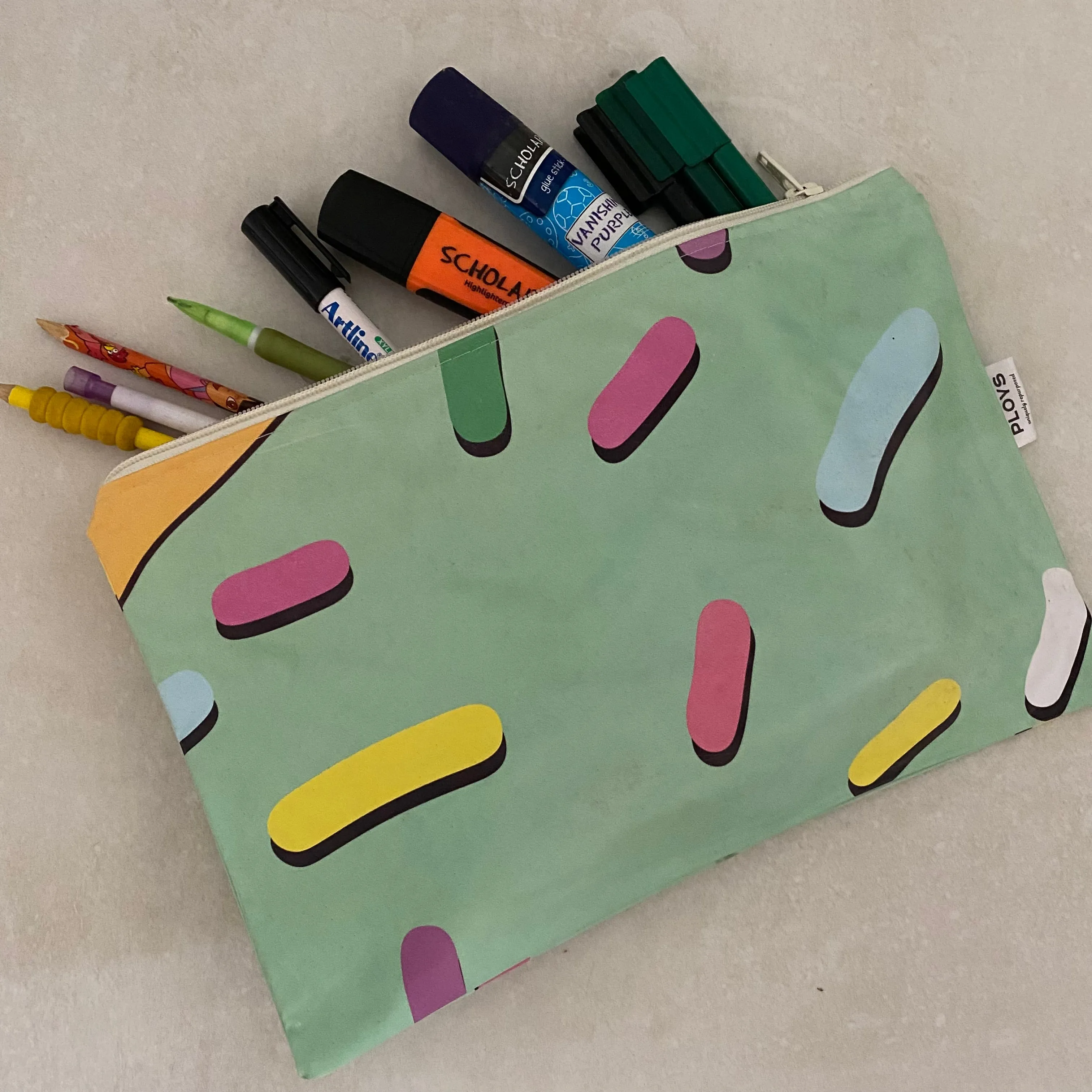 Wet Bag Medium, Zippered Pouch, Maxi Purse - ex inflatables - variety of colours