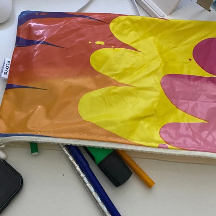 Wet Bag Medium, Zippered Pouch, Maxi Purse - ex inflatables - variety of colours