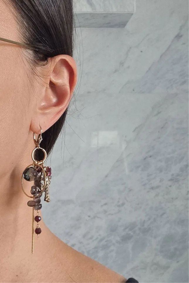 wheels of time |metamorpq convertible earrings