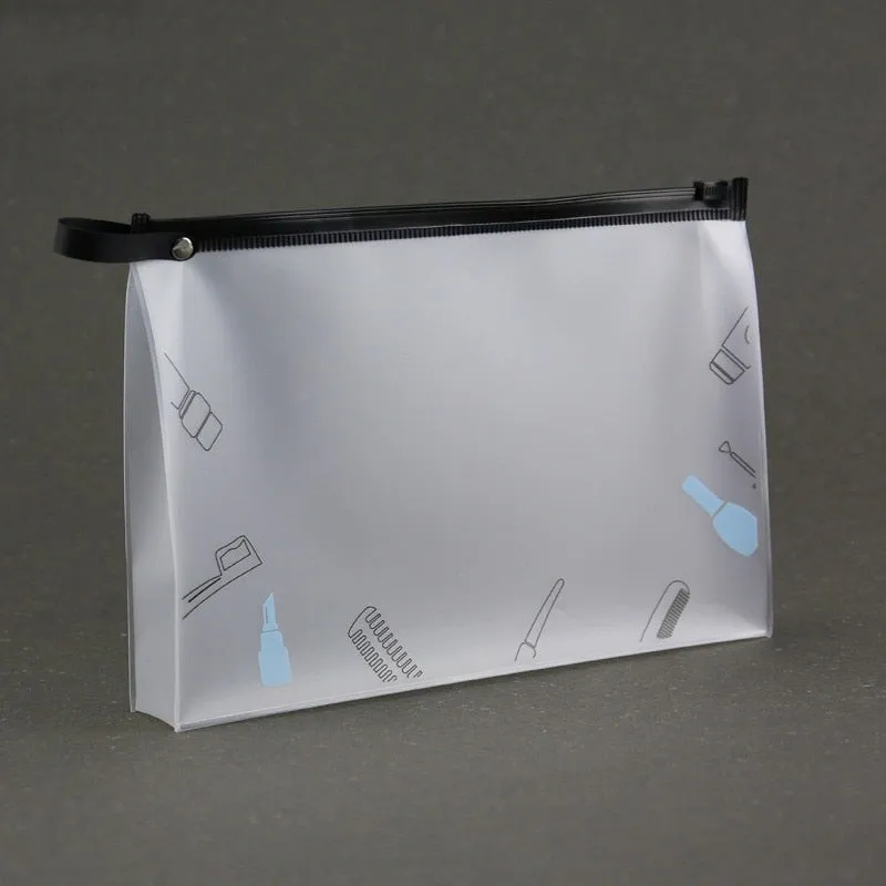Women Clear Swimming Bags PVC Storage Bags Sports Travel Organizer Case Waterproof Bath Wash Bag