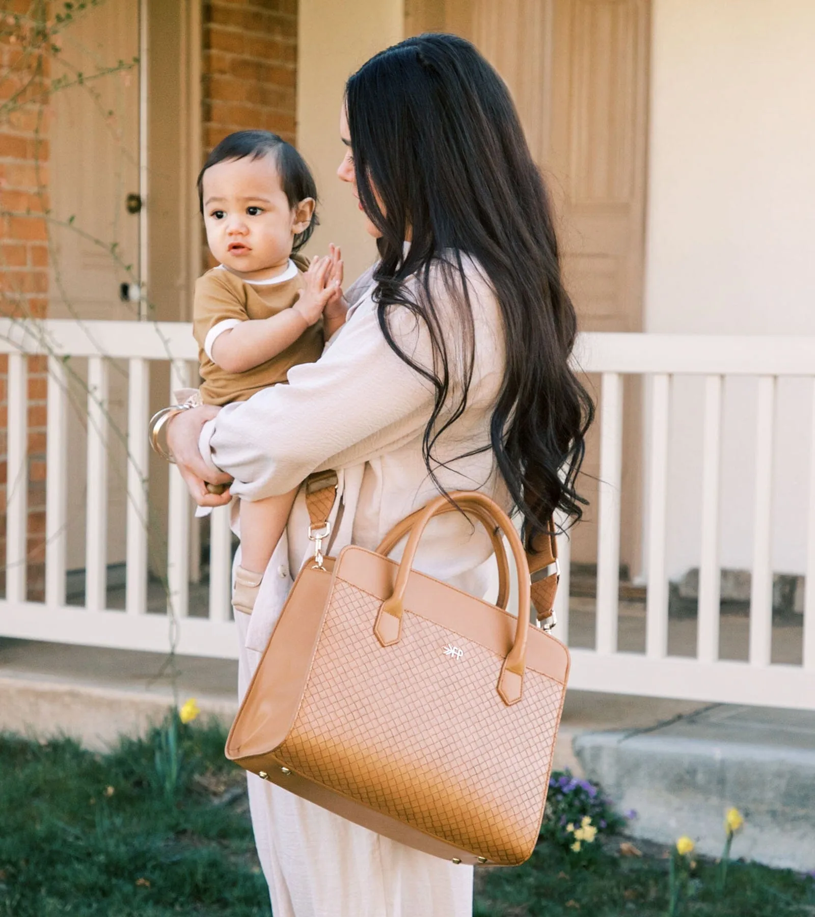Woven Windsor Satchel