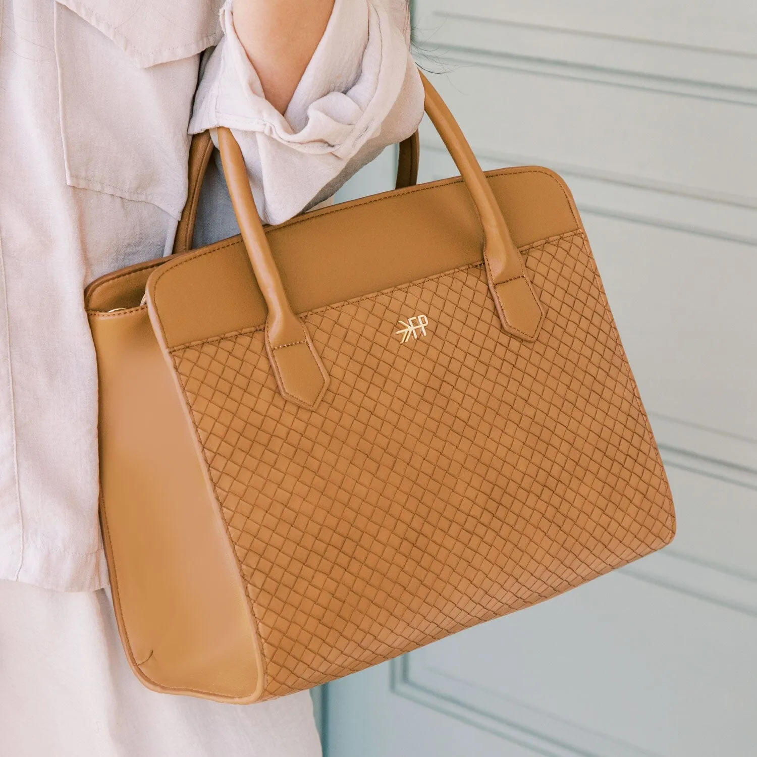 Woven Windsor Satchel