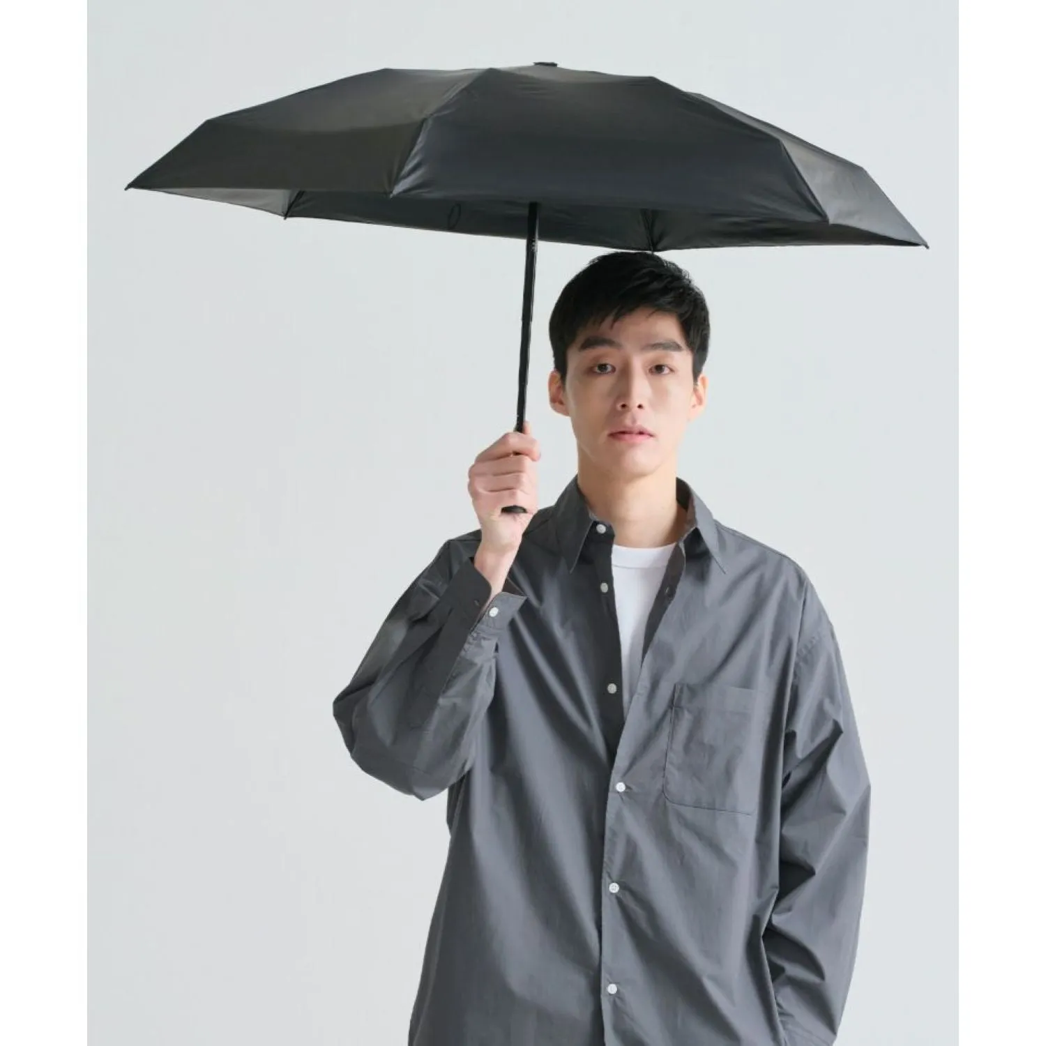 WPC Go-Koh Premium Black Compact UV Protection UPF 50  Umbrella 50cm