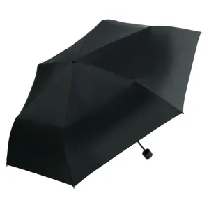 WPC Go-Koh Premium Black Wind Resistant UV Protection UPF 50  Umbrella 55cm